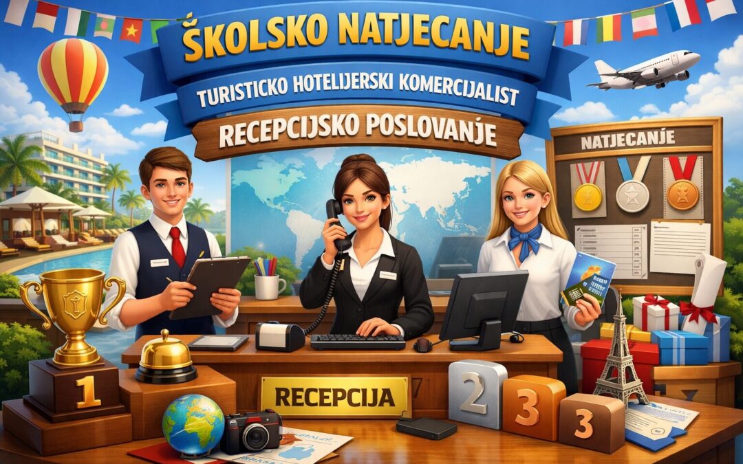 Prvo školsko natjecanje u disciplini Poslovanje recepcije hotela